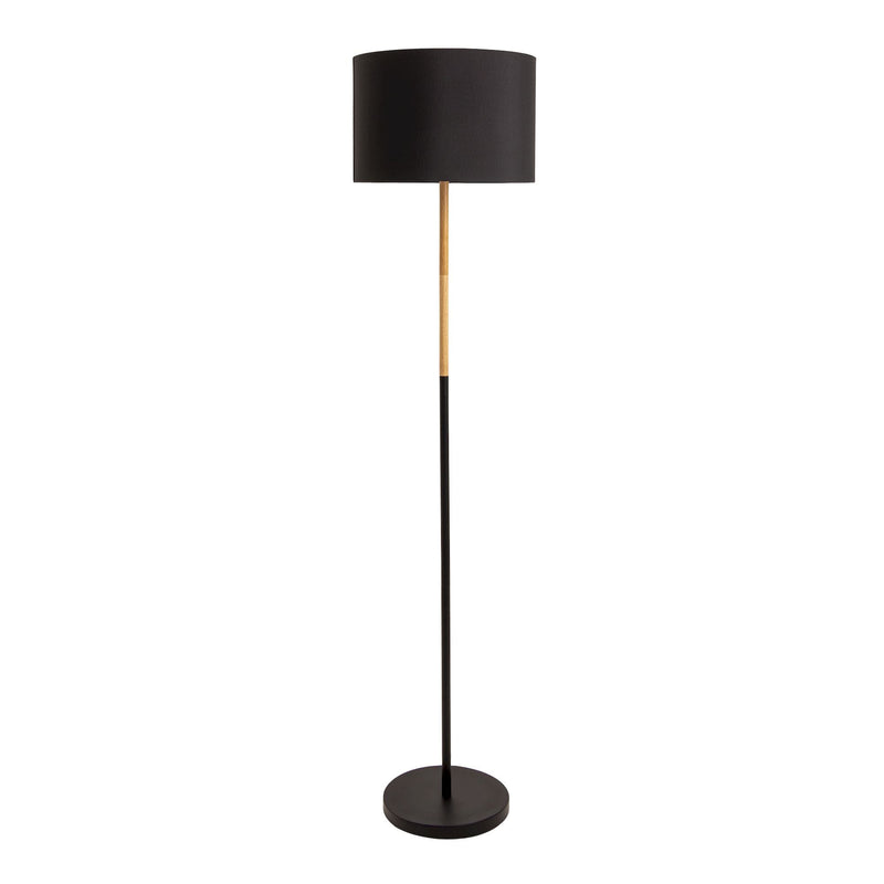 Fabric Floor Lamp "Tessile" h: 150cm black