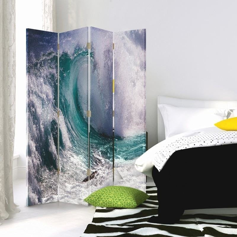 Room divider Double-sided, Stormy wave