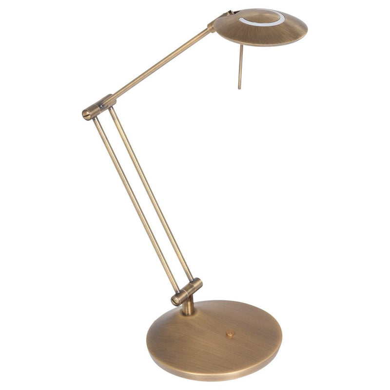 Desk lamp Zodiac LED plastic bronze LED