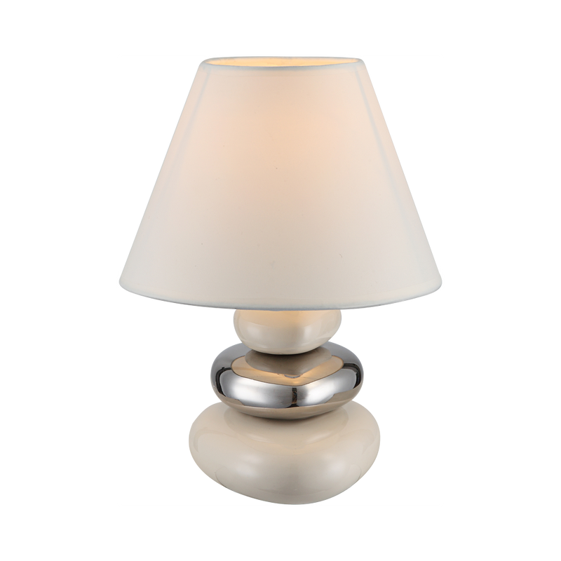 Table lamps Globo Lighting TRAVIS ceramics beige E14 