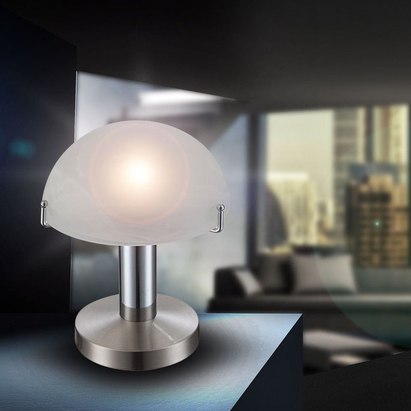 Table lamp Globo Lighting OTTI metal chrome E14