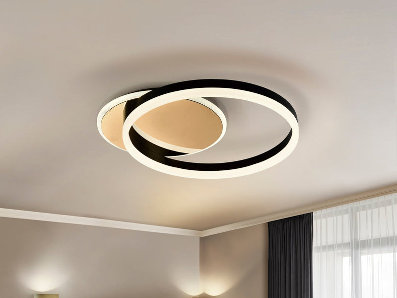 ORIEL ceiling lamp gold/black