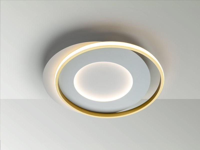 LIMBOS ceiling lamp, white/gold