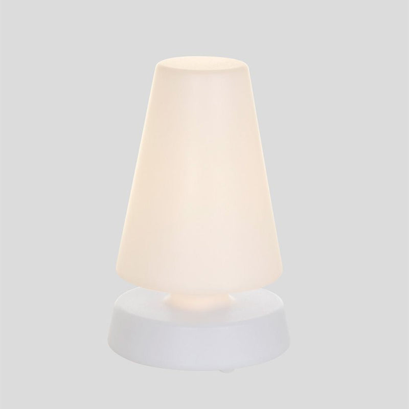 Desk lamp Catching Light plastic white LED