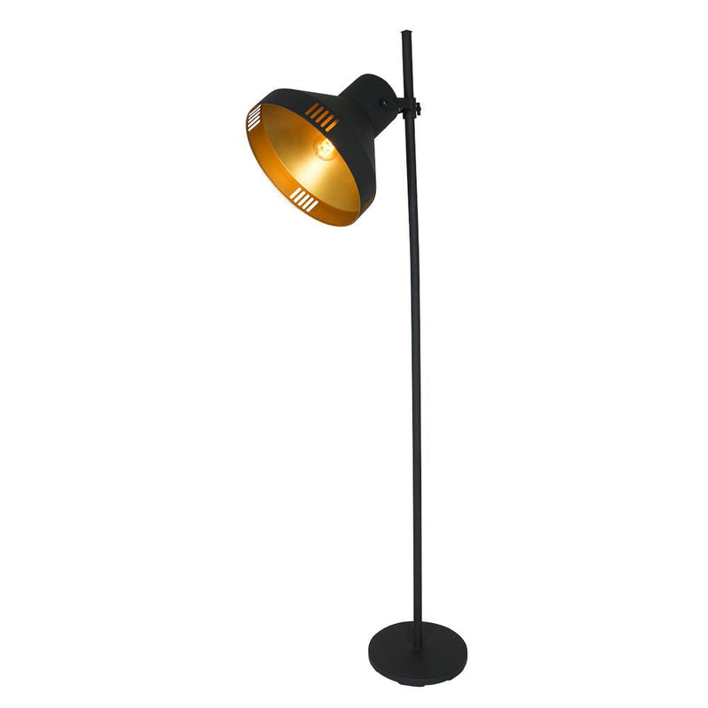 Floor lamp Evy metal gold E27