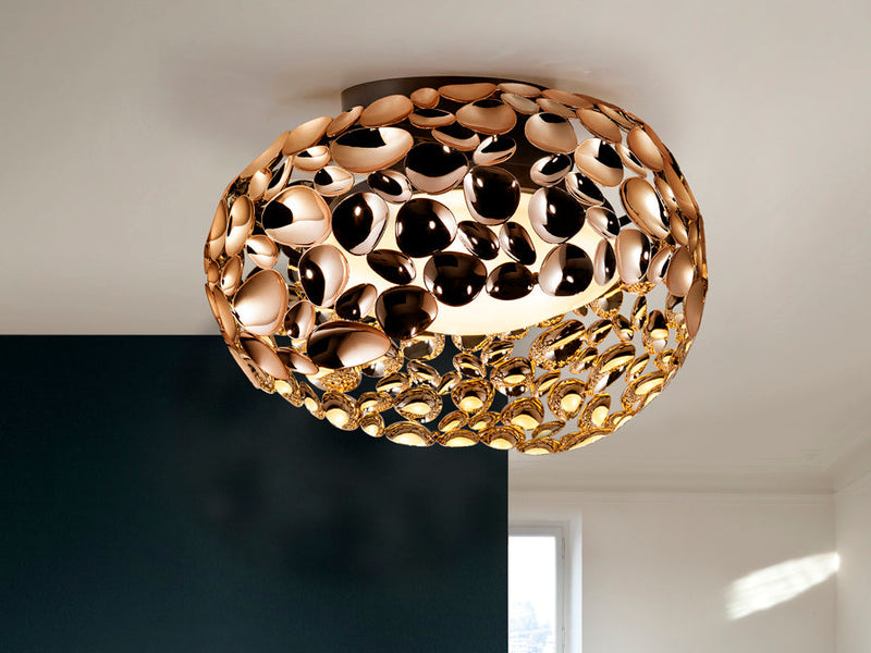 NARISA ceiling lamp d47, rose gold