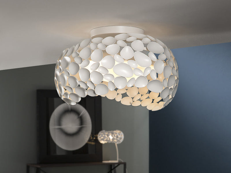NARISA ceiling lamp, 5l d47 white