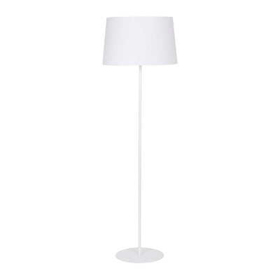 Floor lamp MAJA metal white E27 1 lamp