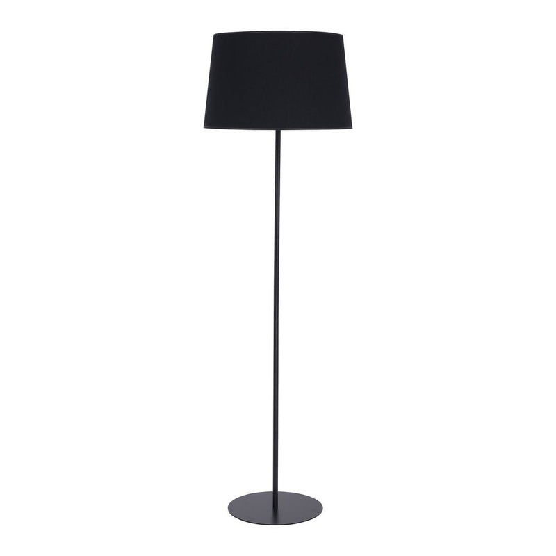 Floor lamp MAJA metal black E27 1 lamp