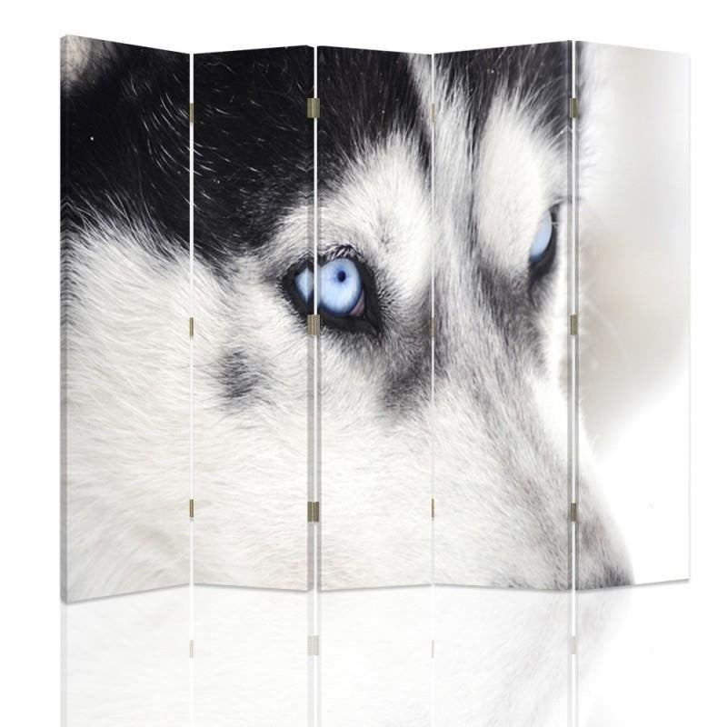 Room divider Double-sided, Siberian husky