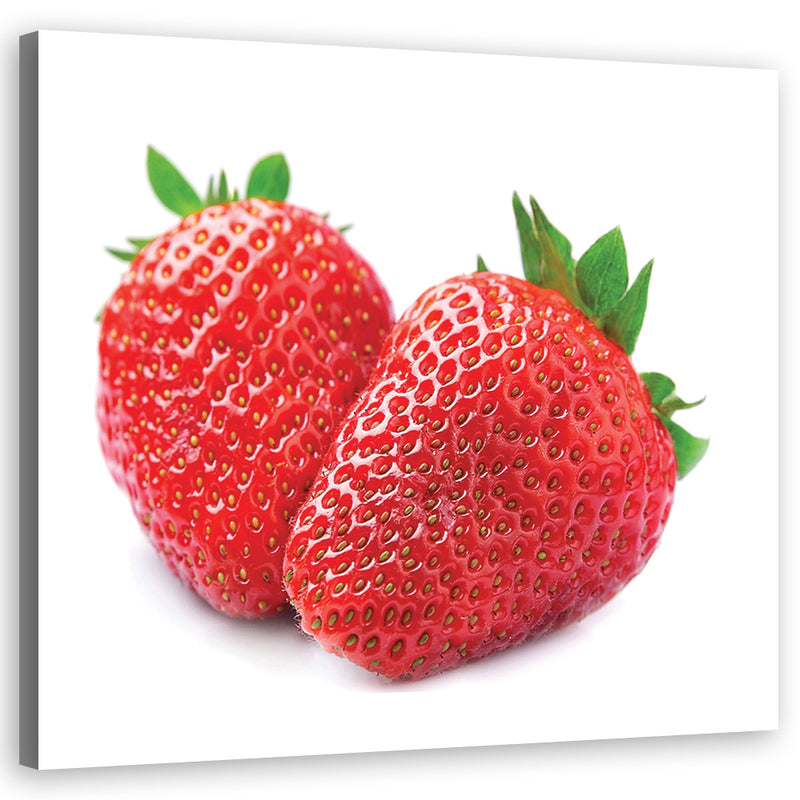 Canvas print, Fruits Strawberry