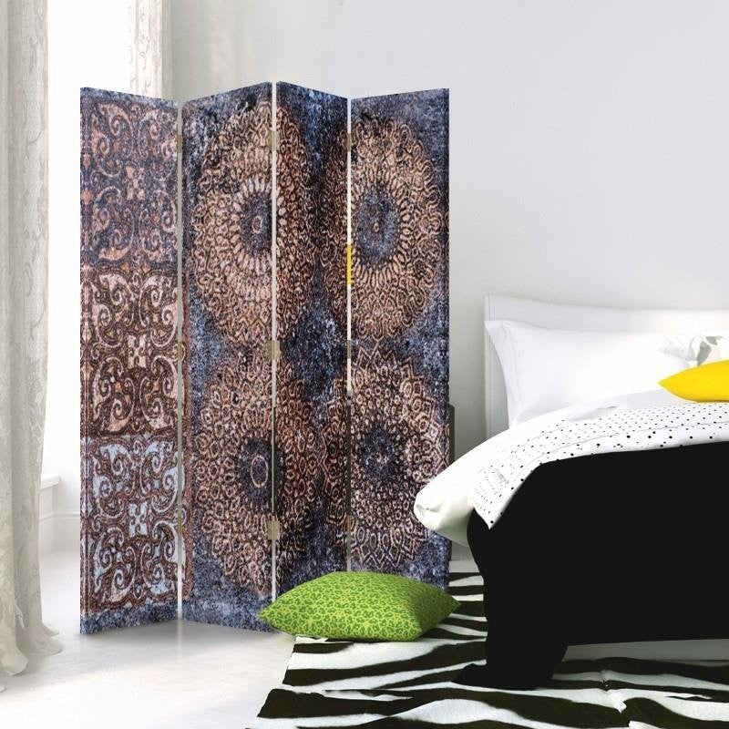 Room divider Double-sided, Oblique patterns