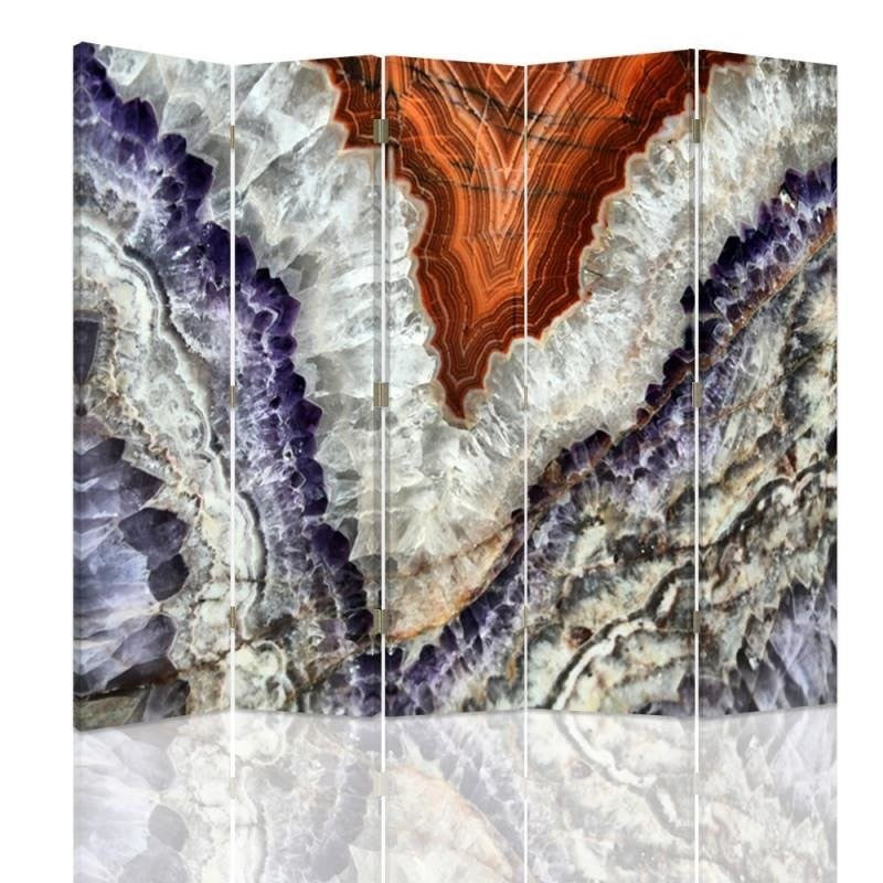 Room divider Double-sided, Structure of a mineral