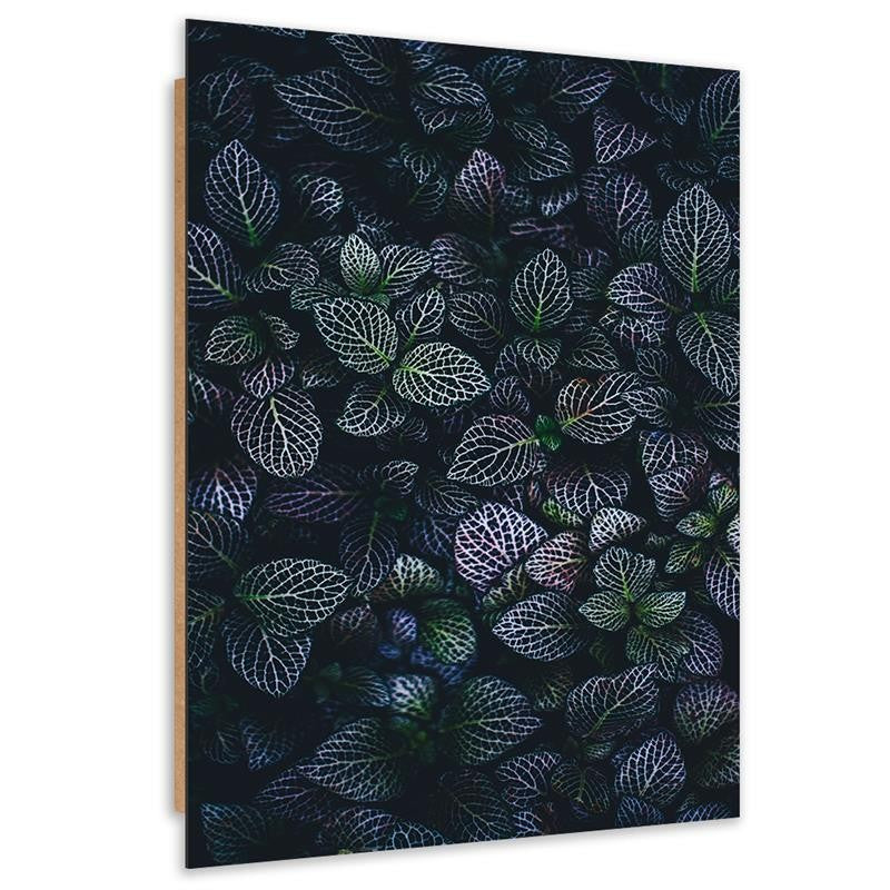 Deco panel print, Winter leaves