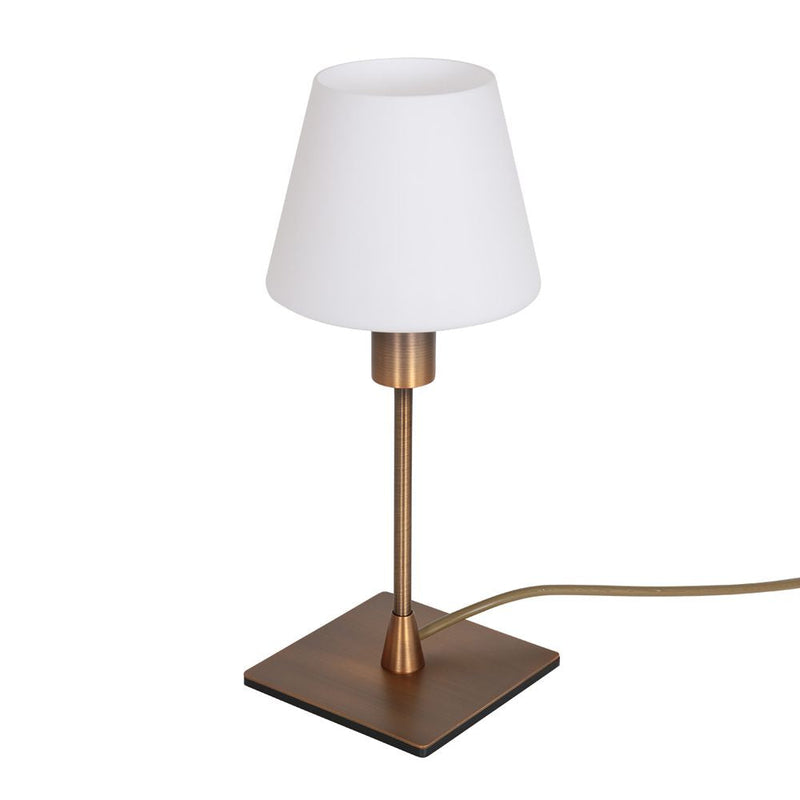 Table lamp Ancilla glass bronze E14