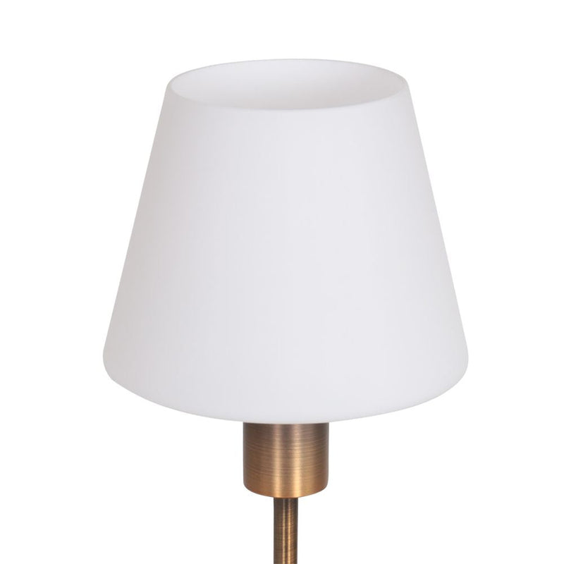 Table lamp Ancilla glass bronze E14