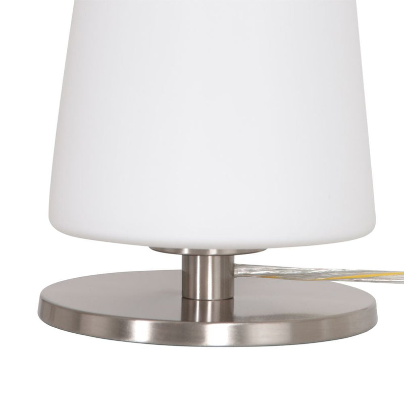 Table lamp Ancilla glass opal E27