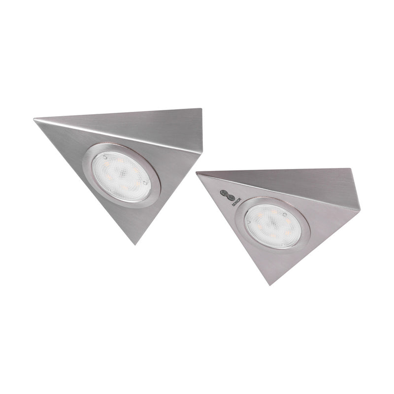 Trigon Set Of Under-Cupboard Fittings 2xLED 24V Integrated 6,5W Satin/With Sensor