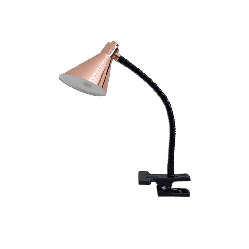 LED Clamp Table Lamp "Copper"