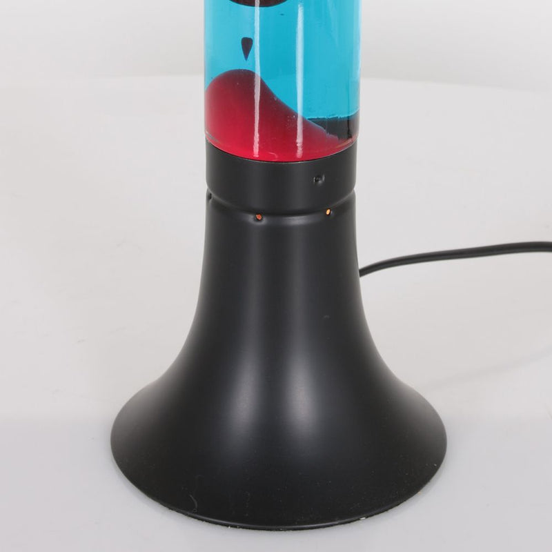 Table lamp Volcan glass blue E14 / R39