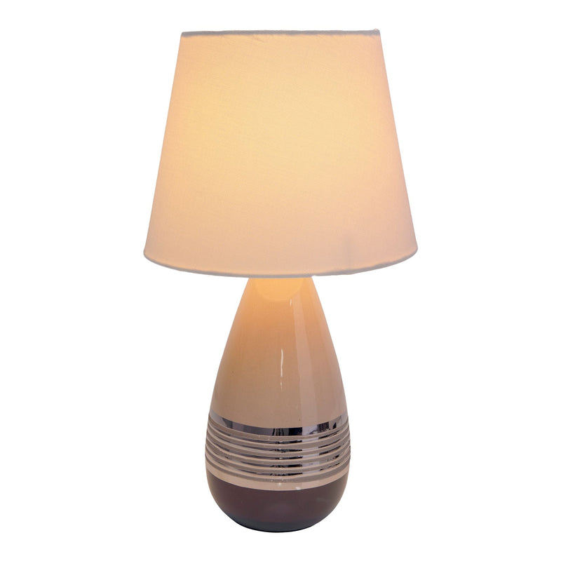 Ceramic Table Lamp Carrara h: 38cm