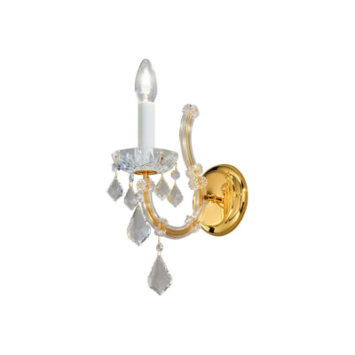 Wall sconces MARIA LOUISE gold crystal