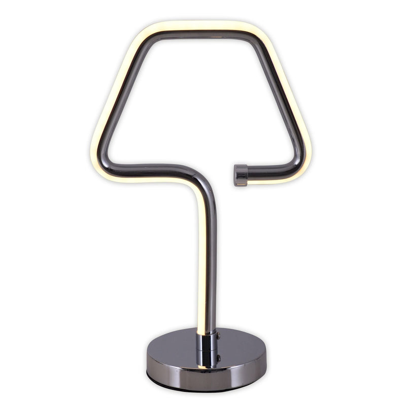 LED Table Lamp Loop Line h: 30 cm chrome