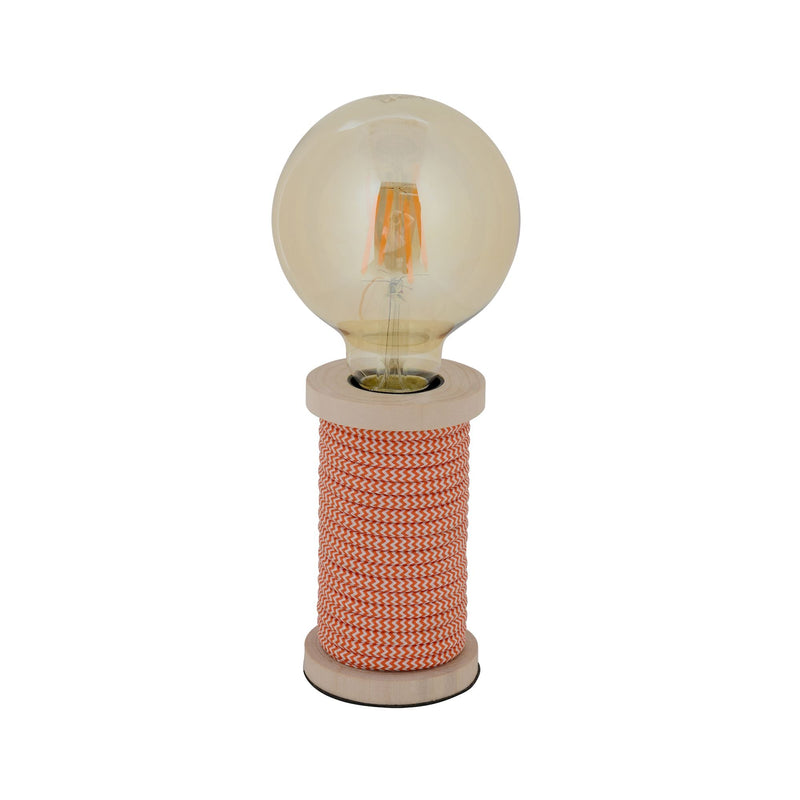 Table Lamp "Max" orange/white h: 12cm