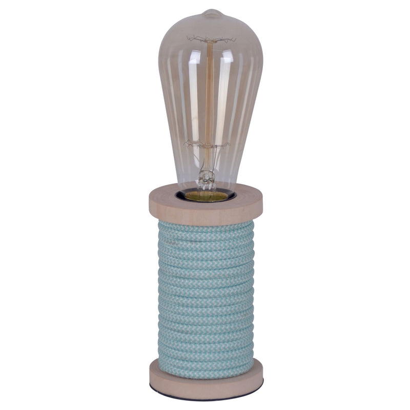 Table Lamp "Max" turquoise/white h: 12cm