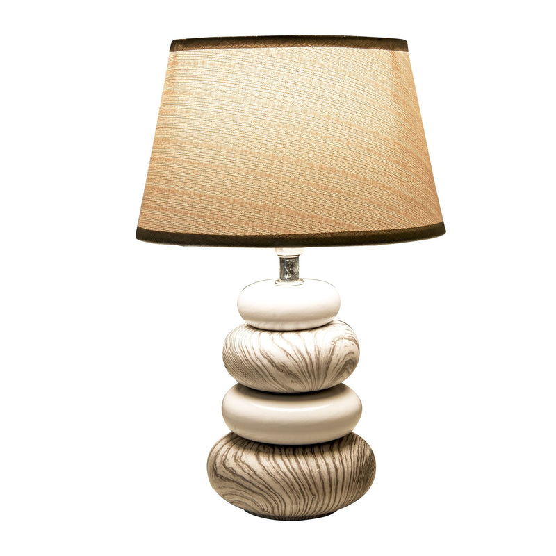 Ceramic Table Lamp Stoney h: 31 cm