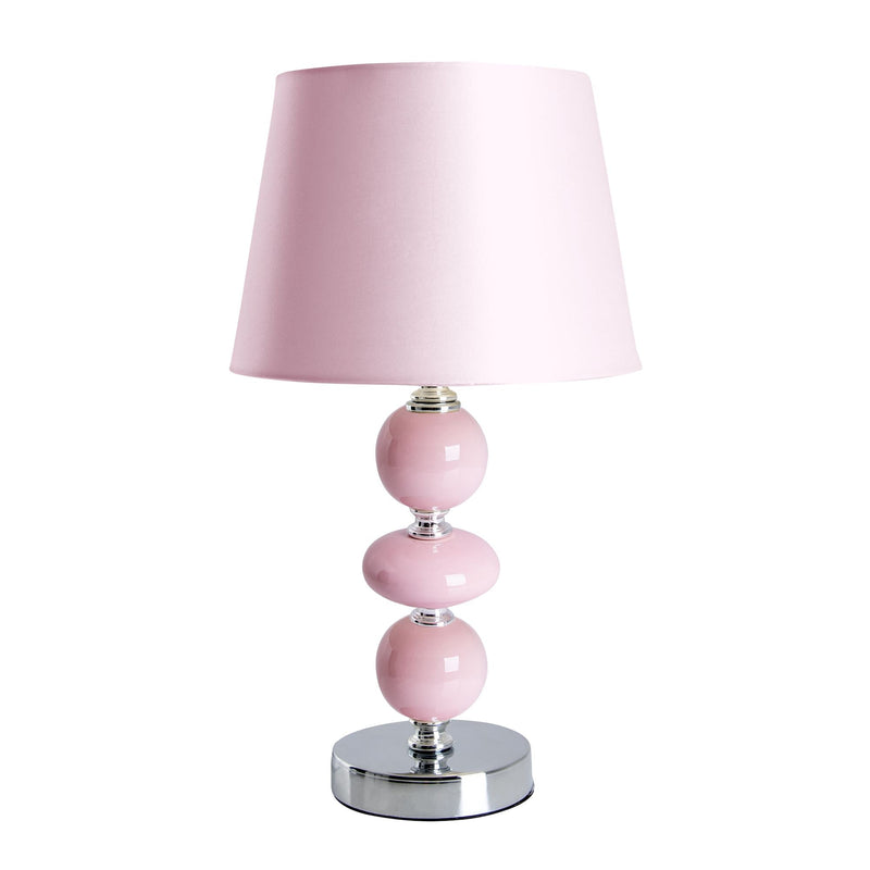 Ceramic Table Lamp "Araga H: approx. 36 cm pink