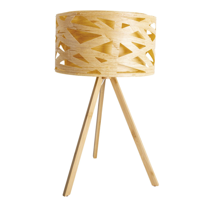 Table Lamp "Finja" with Bamboo h: 55cm