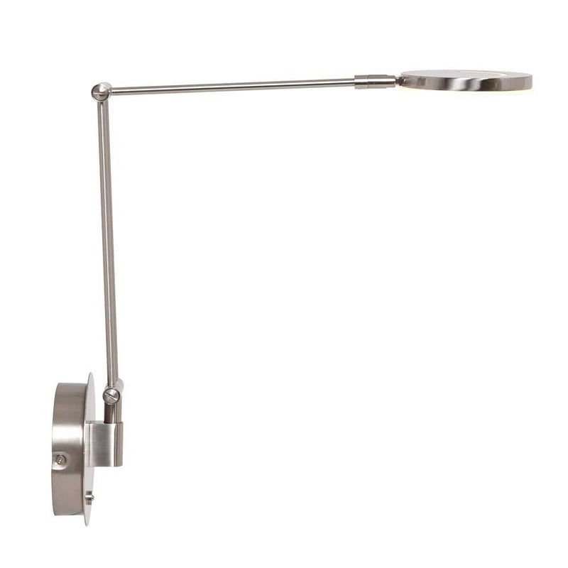 Wall sconce Soleil glass steel LED