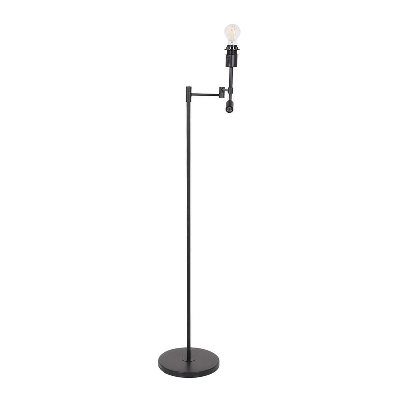 Floor lamp Rod metal black LED / E27