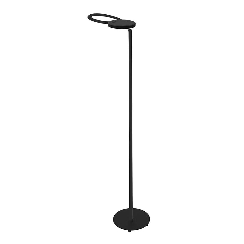 Floor lamp Platu plastic black LED