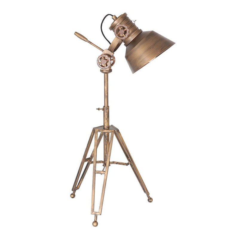 Table lamp Sprocket bronze E27