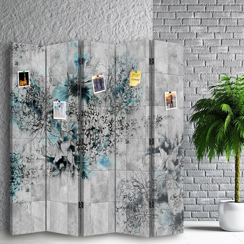 Room divider Double-sided PIN IT, Charm of peace