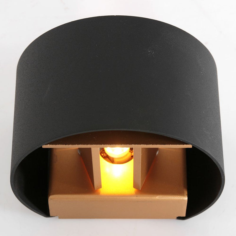 Wall sconce Muro metal gold G9