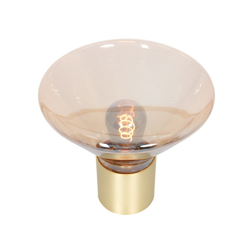 Table lamp Ambiance metal amber E27