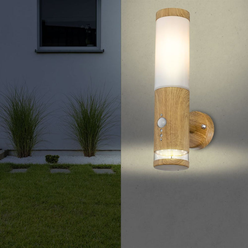 Globo Lighting JAICY stainless steel light wood E27 / LED 1 / 1 lamps