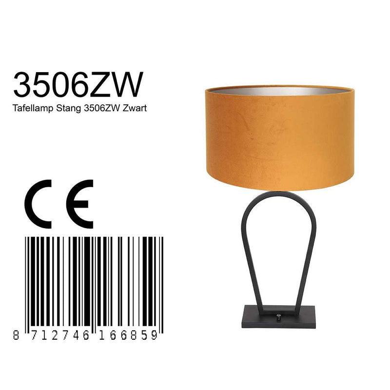 Table lamp Rod metal gold E27