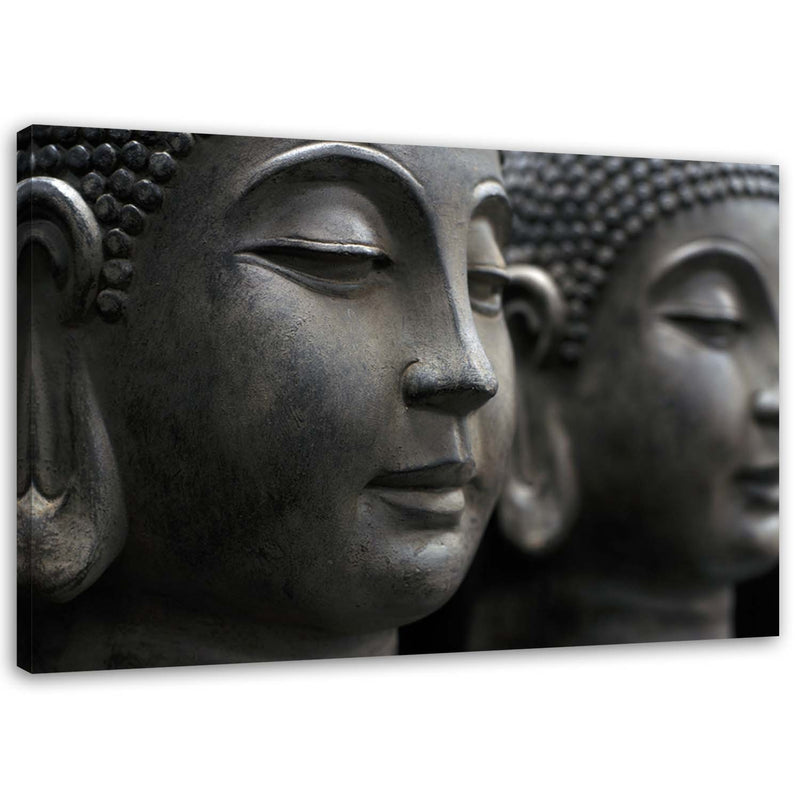 Canvas print, Buddha figures