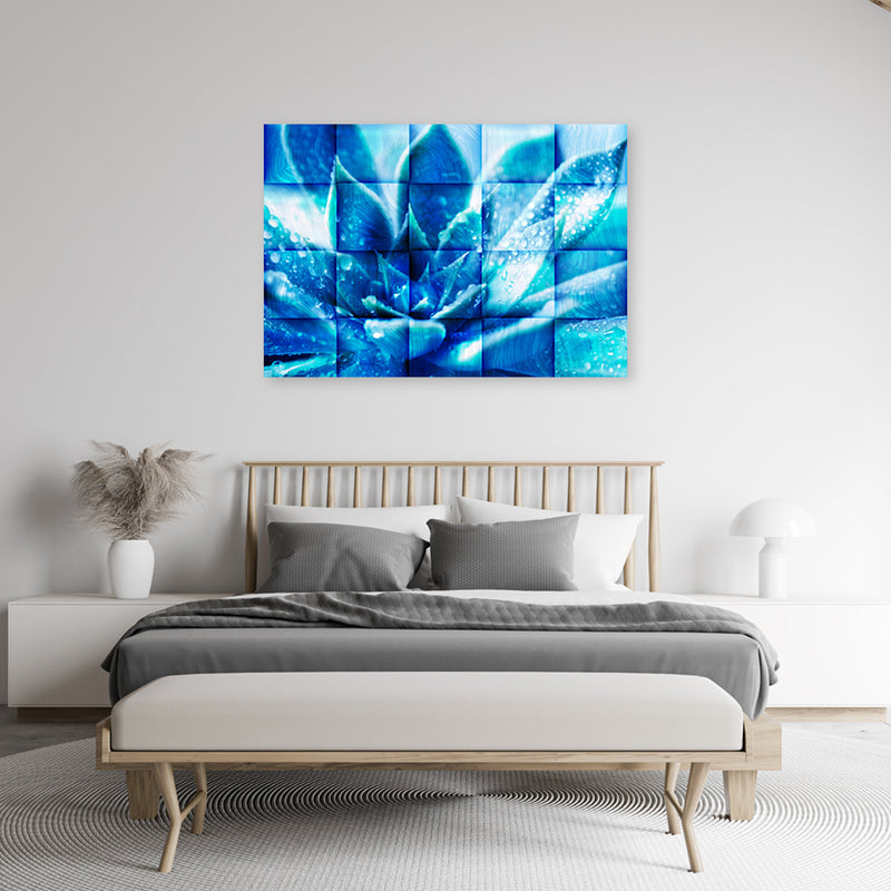 Canvas print, Blue flower