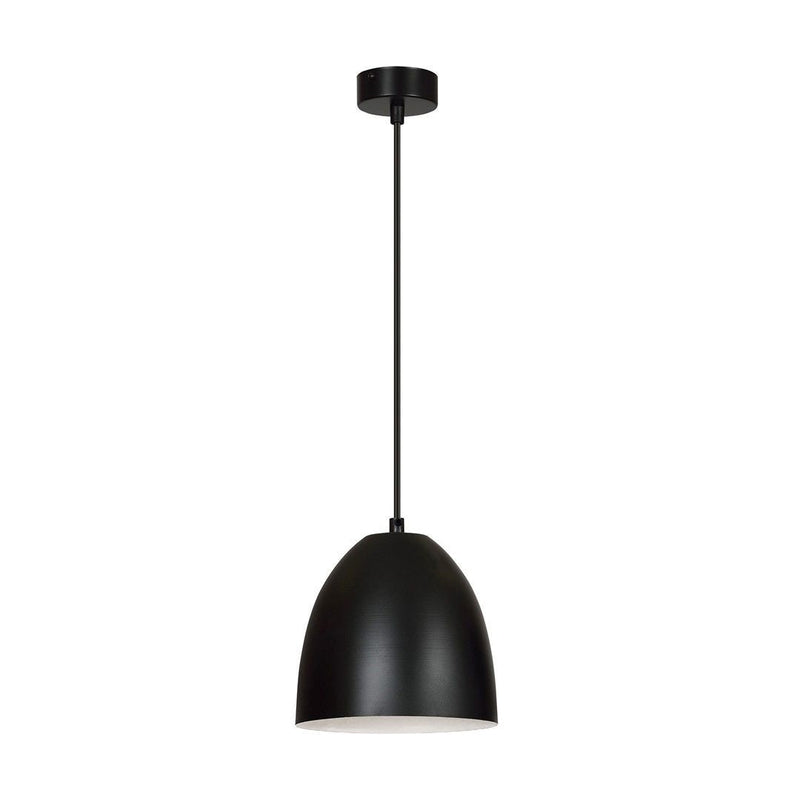 LENOX pendant lamp 1L, black, E27