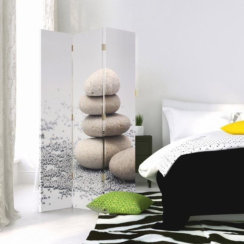 Room divider Double-sided rotatable, Calm of the stones