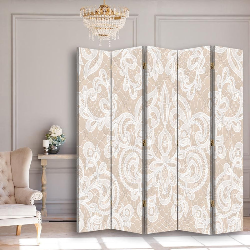 Room divider Double-sided, Elegant beige