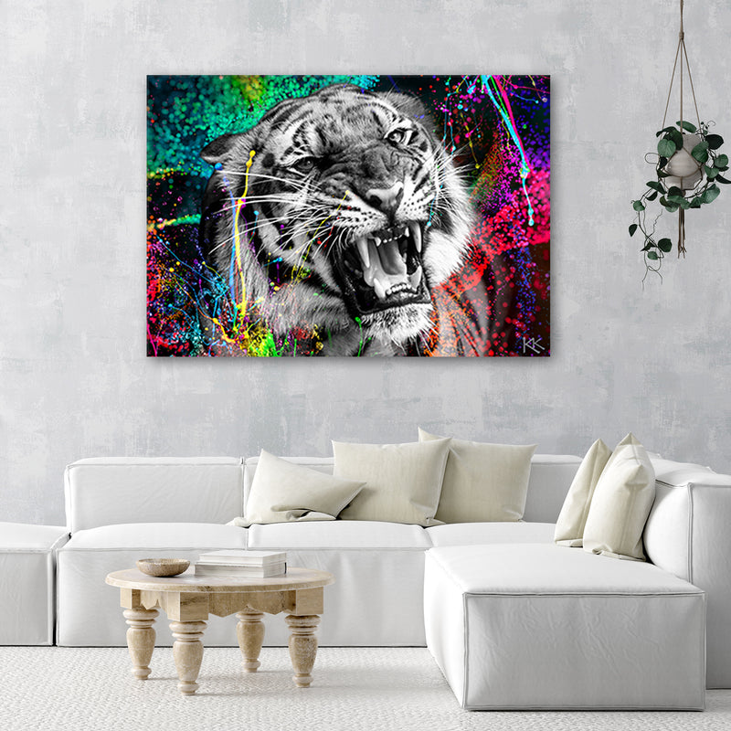 Canvas print, Tiger animal nature