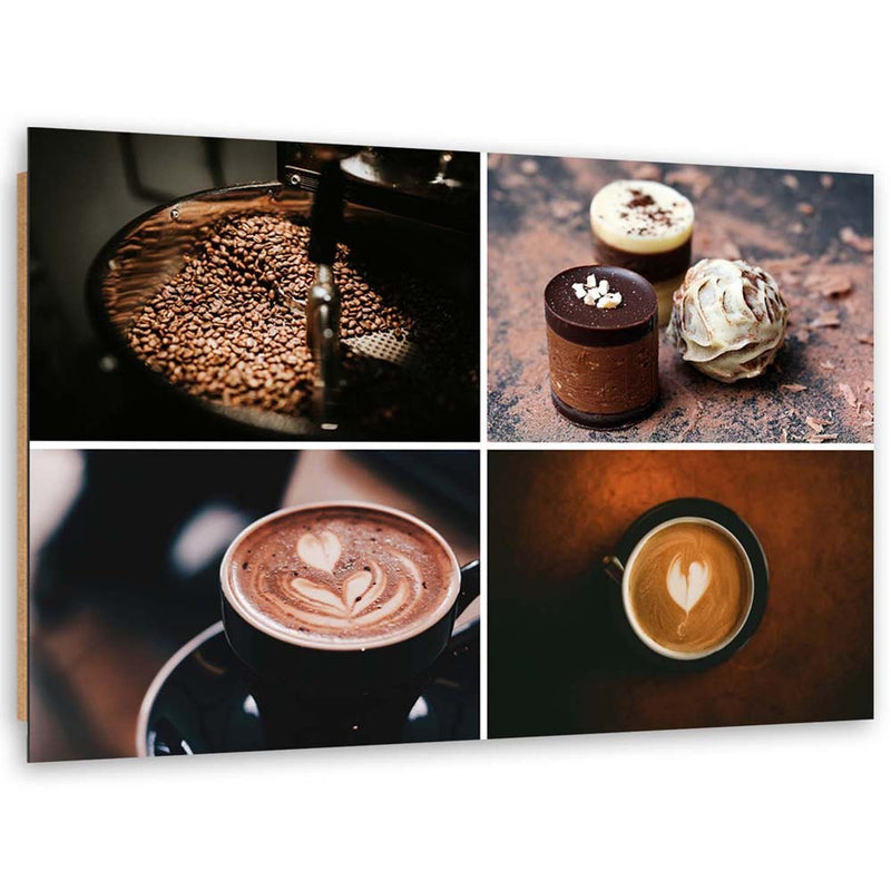 Deco panel print, Coffee and sweets
