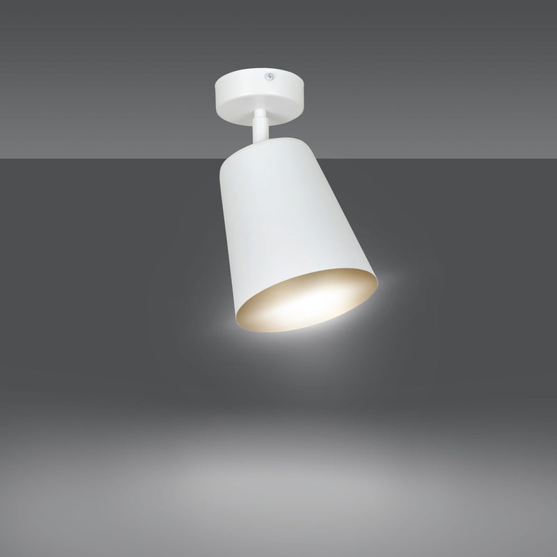PRISM pendant lamp 1L, white, E27