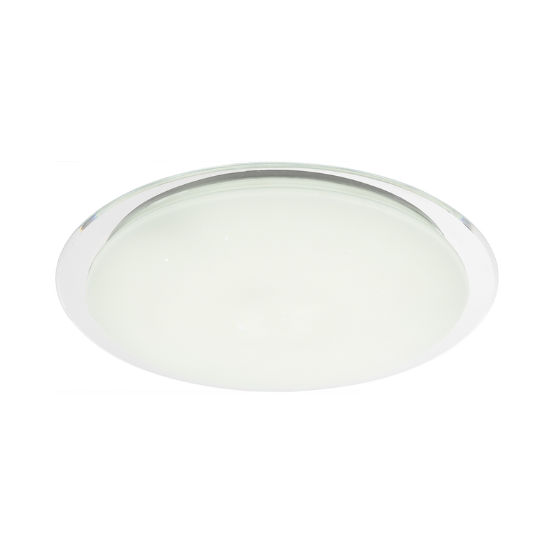 Flush mount Globo Lighting OPTIMA metal white LED